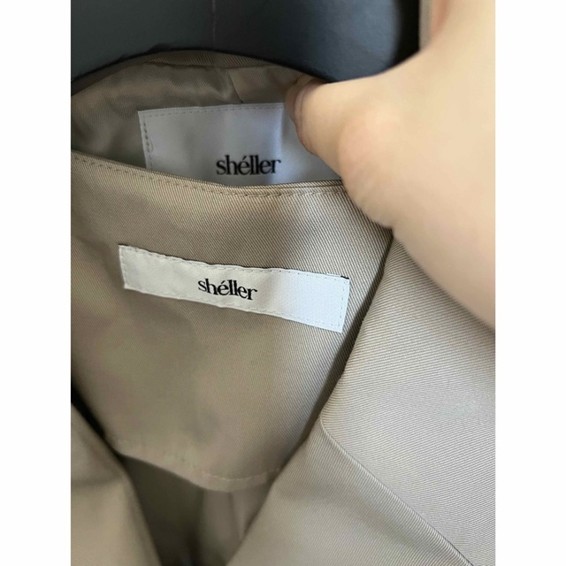 sheller 3wayチュールトレンチコート