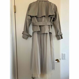 sheller 3wayチュールトレンチコートの通販 by おとえ's shop|ラクマ