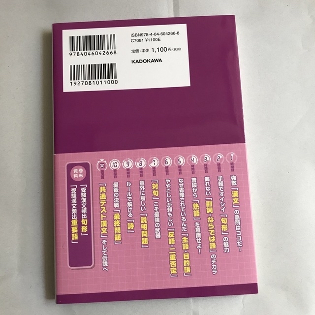 最短１０時間で９割とれる共通テスト漢文のスゴ技 エンタメ/ホビーの本(語学/参考書)の商品写真