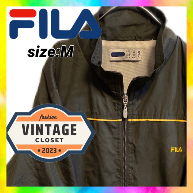 FILA(フィラ)の[FILA]ナイロンジャケット　size:M メンズのジャケット/アウター(ナイロンジャケット)の商品写真