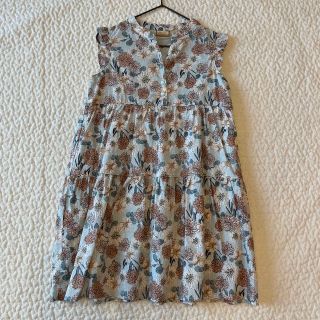 ユニクロ(UNIQLO)のユニクロ paul and joe 花柄ワンピース 110(ワンピース)