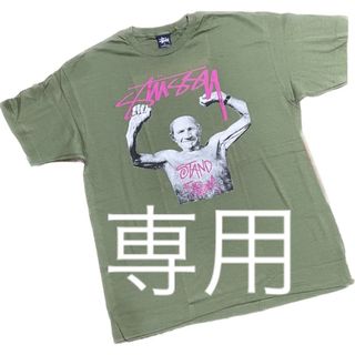 ステューシー(STUSSY)の【STUSSY】90s old stussy STAND FIRM Tシャツ(Tシャツ/カットソー(半袖/袖なし))