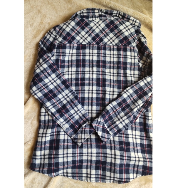 ネルシャツ　Lorenzo Righi　フランネルシャツ Ｌ チェック レディースのトップス(シャツ/ブラウス(長袖/七分))の商品写真