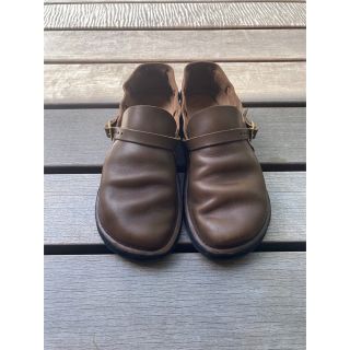 Aurora shoes オーロラシューズミドルイングリッシュモス 7 1/2 (ローファー/革靴)