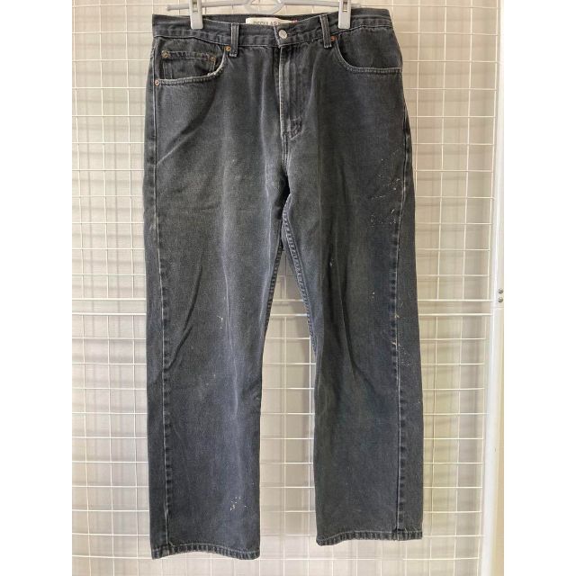 LEVI'Sリーバイス 505 ジーンズ デニム  W36 BLACK 黒