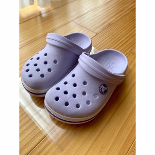 クロックス(crocs)のクロックス　クロックバンド　キッズサンダル　17.5センチ(サンダル)