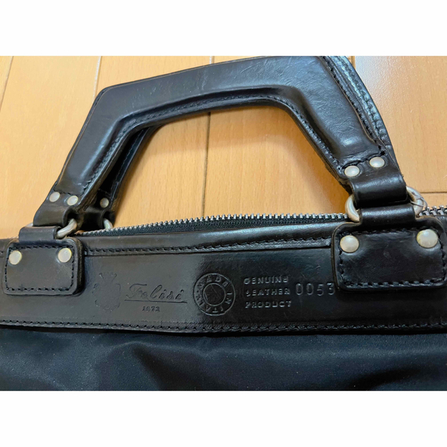 Felisi(フェリージ)のFelisi フェリージ 0053 ブリーフケース ブラック 美品 メンズのバッグ(ビジネスバッグ)の商品写真