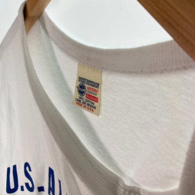 Buzz Rickson's(バズリクソンズ)の★バズリクソンズ Tシャツ US AIR FORCE ホワイト sizeXL メンズのトップス(Tシャツ/カットソー(半袖/袖なし))の商品写真