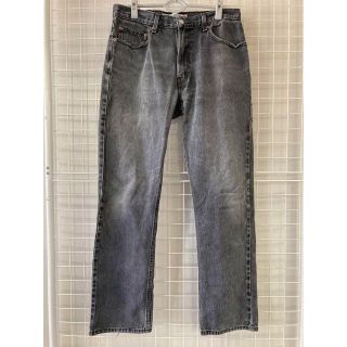 リーバイス(Levi's)のLEVI'Sリーバイス 505ジーンズ デニム 古着 W33 黒 ブラック(デニム/ジーンズ)