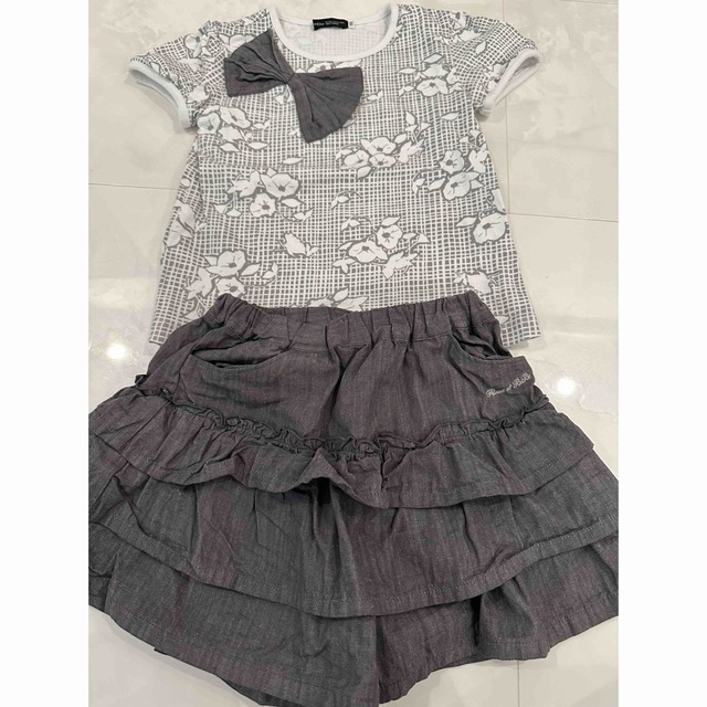 BeBe(ベベ)のべべ　Tシャツ　ショートパンツ　セットアップ キッズ/ベビー/マタニティのキッズ服女の子用(90cm~)(その他)の商品写真