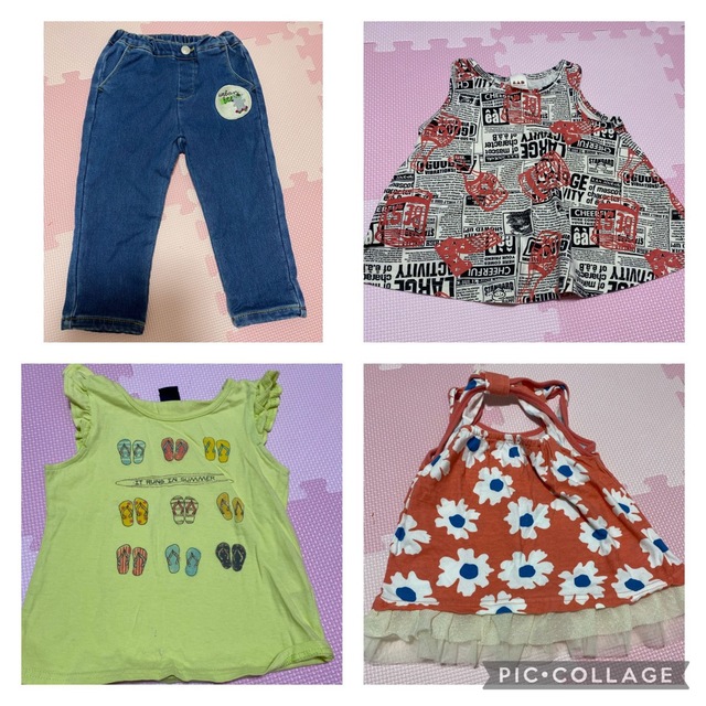 ★USED★100-110サイズ★女の子用★送料込み20点★ キッズ/ベビー/マタニティのキッズ服女の子用(90cm~)(ワンピース)の商品写真