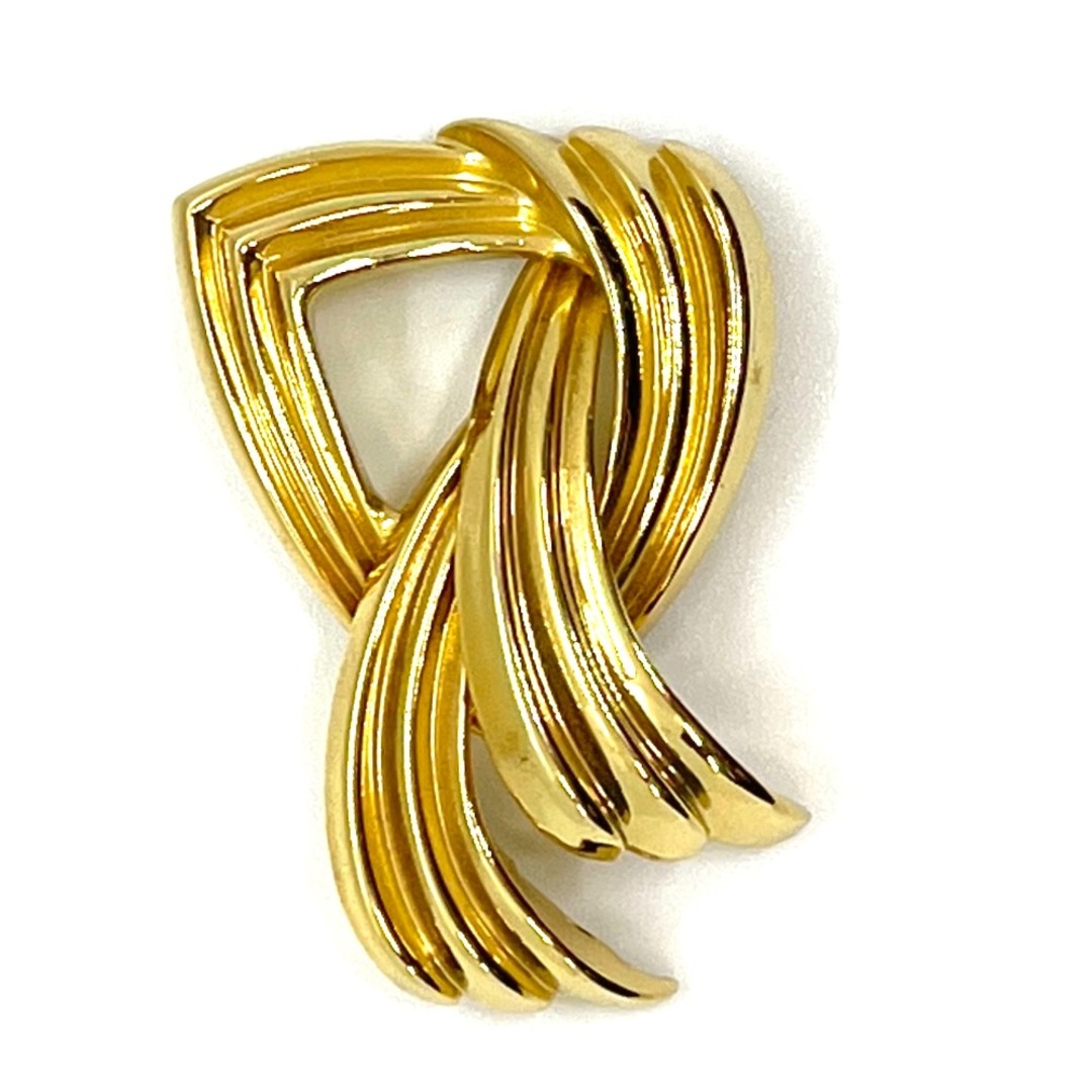 レディース[USED/]Dior ディオール ブローチ リボンデザイン ゴールド ヴィンテージ ゴールド 金属  ai-tdc-000366-4e
