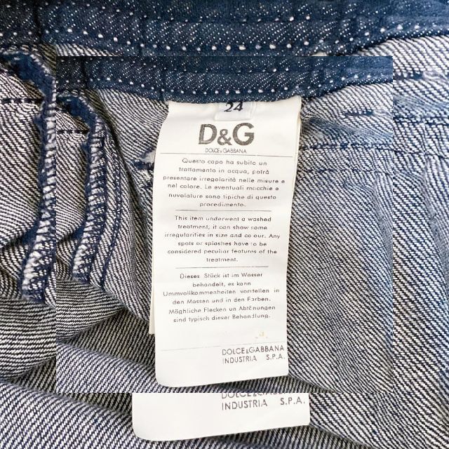 D&G(ディーアンドジー)のD&G デニムショートパンツ レディースのパンツ(デニム/ジーンズ)の商品写真
