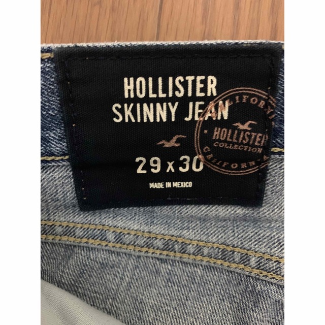 Hollister(ホリスター)のHollister／ホリスター／スキニー／ダメージ デニム メンズのパンツ(デニム/ジーンズ)の商品写真