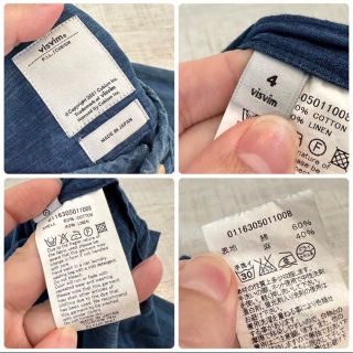 VISVIM - 16ss visvim プルオーバー チュニック シャツ 希少 サイズ 4