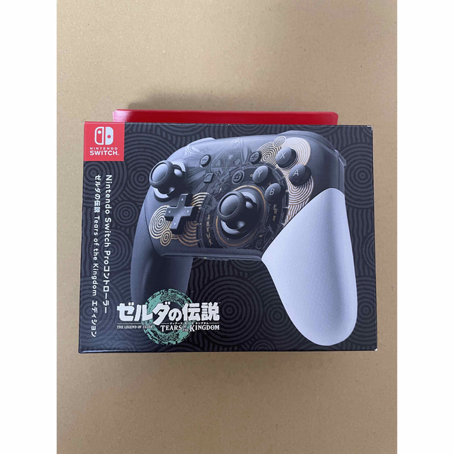 新品 ゼルダの伝説 Switch Proコントローラー プロコン 正規品 店舗印ゲームソフト/ゲーム機本体