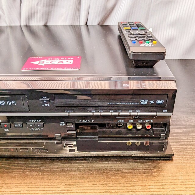 TOSHIBA 東芝　VARDIA VTR一体型HDD＆DVDビデオレコーダー