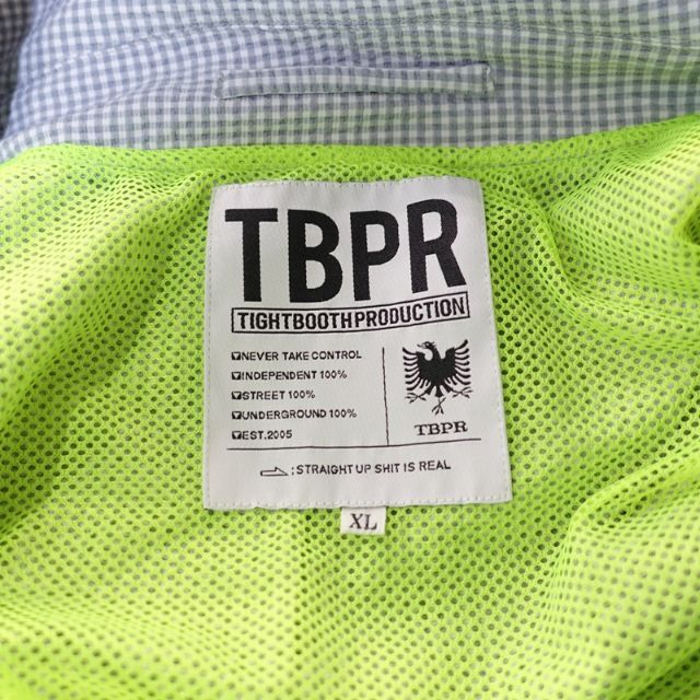 TIGHTBOOTH PRODUCTION GINGHAM BIG COAT メンズのジャケット/アウター(ステンカラーコート)の商品写真