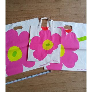 マリメッコ(marimekko)のmarimekko ショップ袋3枚(ショップ袋)