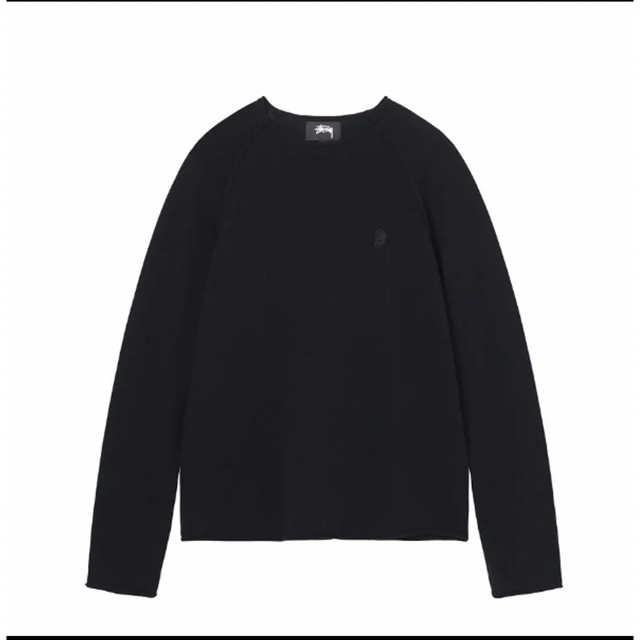 完売品　STUSSY★Sロゴ EXPOSED SEAM SWEATERX-girl