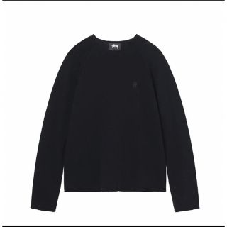 完売品　STUSSY★Sロゴ EXPOSED SEAM SWEATER