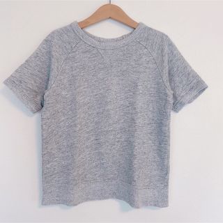 ベビーギャップ(babyGAP)のGAP スウェットTシャツ 杢グレー 110cm(Tシャツ/カットソー)