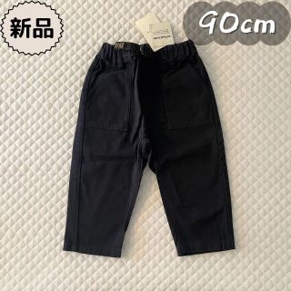 ブランシェス(Branshes)の新品★春秋物★ベイカーロングパンツ　ブランシェス　ユニ90cm(パンツ/スパッツ)