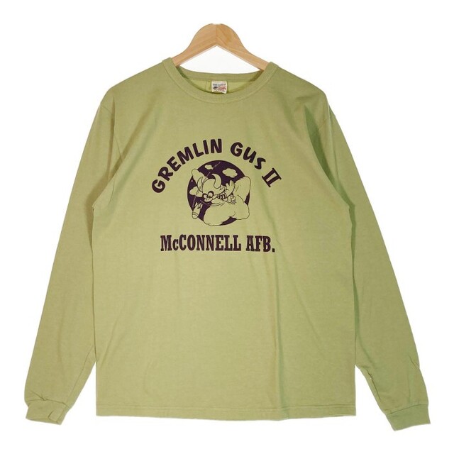 ★バズリクソンズ GREMLIN GUS ⅡL/S TEE グリーン XL