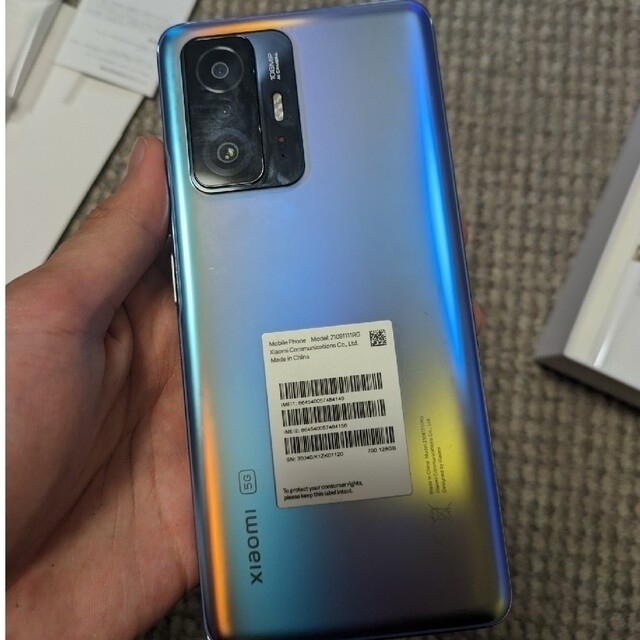 xiaomi 11t 128GB 値下げしました。