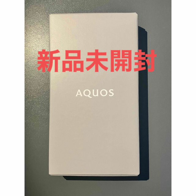 AQUOS(アクオス)の【新品未開封】AQUOS sense6 SH-RM19 64GB SIMフリー スマホ/家電/カメラのスマートフォン/携帯電話(スマートフォン本体)の商品写真