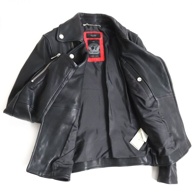 DIESEL - 美品◇DIESEL TIMELESS ディーゼル ラムレザー ダブル
