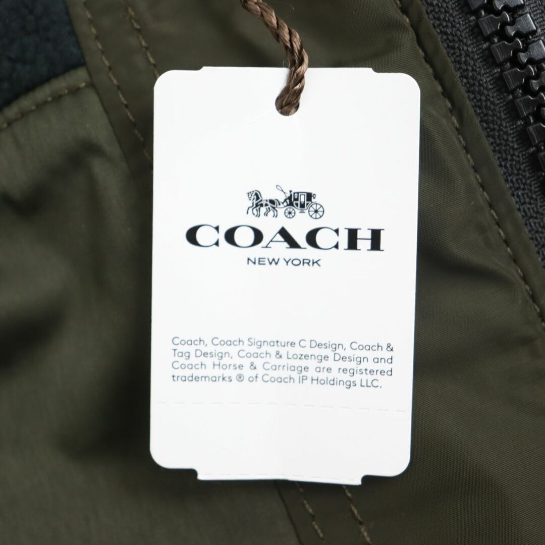 新品、未使用、美品！Coach キルティング ブルゾン ジャケット アウター