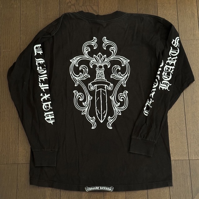 Chrome Hearts(クロムハーツ)の限定 クロムハーツ x マックスフィールド ロンT Mサイズ Tシャツ メンズのトップス(Tシャツ/カットソー(七分/長袖))の商品写真