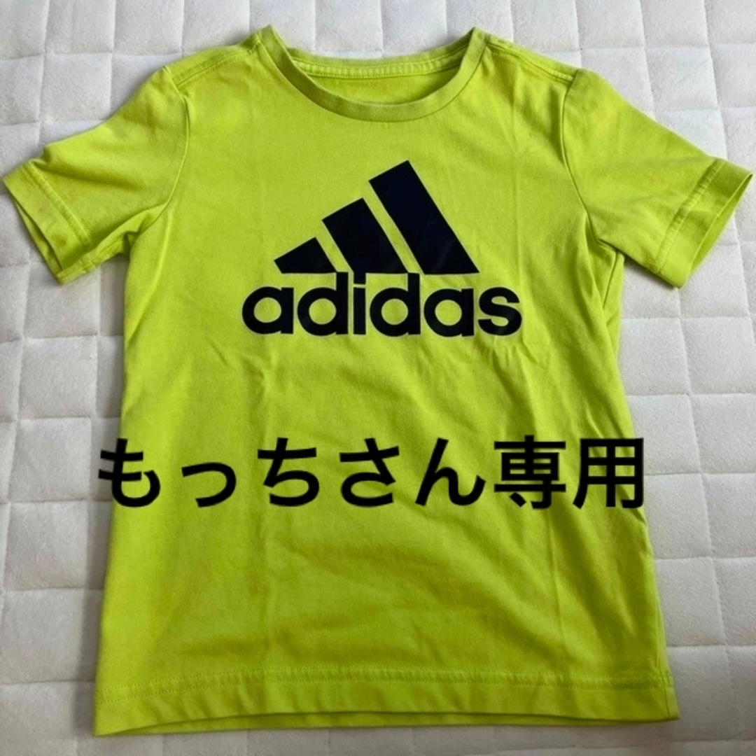 adidas(アディダス)のもっちさん専用！adidas キッズTシャツ　120サイズ キッズ/ベビー/マタニティのキッズ服男の子用(90cm~)(Tシャツ/カットソー)の商品写真