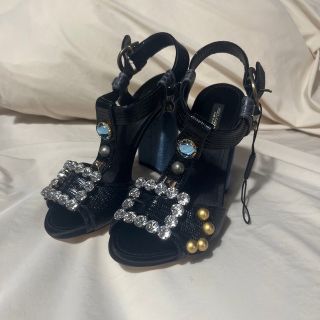 ドルチェアンドガッバーナ(DOLCE&GABBANA)のドルチェ&ガッバーナ サンダル 36.5 23.5cm(サンダル)