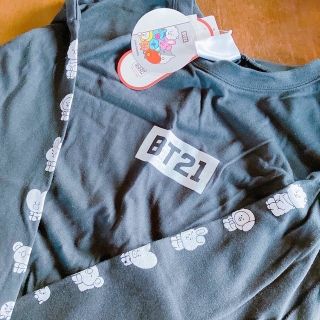 BTS BT21 tinytan ロンＴ Tシャツ グッズ(アイドルグッズ)