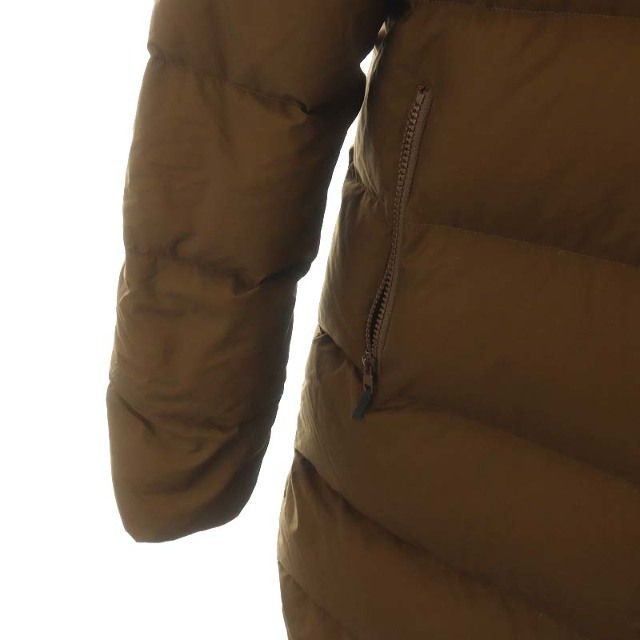 THE NORTH FACE(ザノースフェイス)のザノースフェイス ダウンコート ロング丈 フード L 茶 NDW9864B レディースのジャケット/アウター(ダウンコート)の商品写真