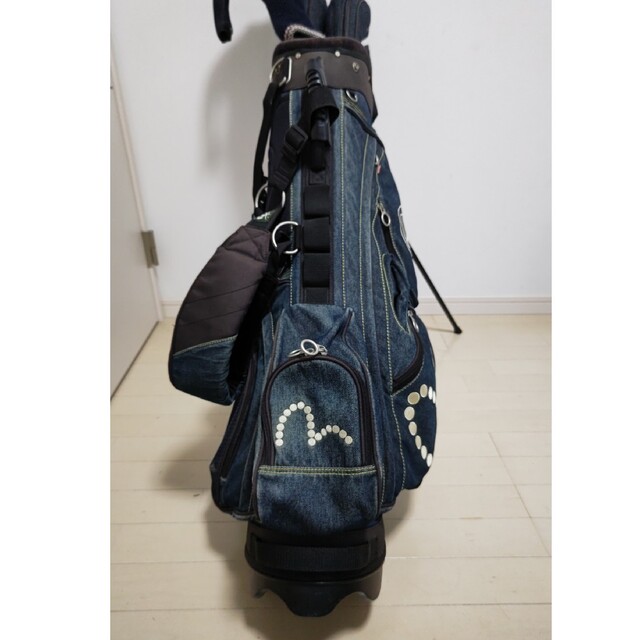 EVISU GOLF キャディバッグ・ヘッドカバー5点-