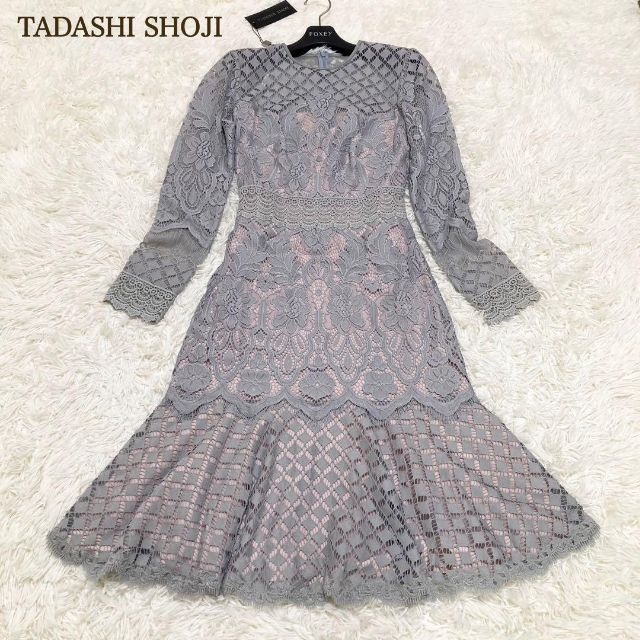 楽天 専用 新品タグ付き タダシショージ ワンピース 刺繍 レース