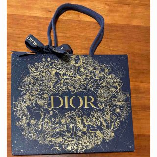 クリスチャンディオール(Christian Dior)のクリスチャン・ディオール　ショップ袋　ショッパー　クリスマス時期限定(ショップ袋)