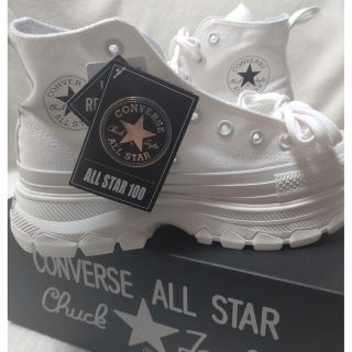 コンバース(CONVERSE)の新品未使用☆converseトレックウェーブ/ホワイト(スニーカー)