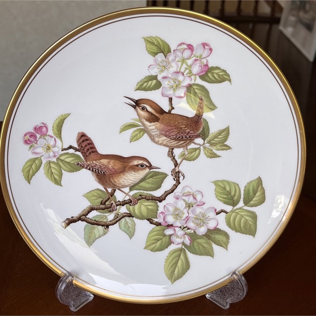 買取査定 【希少品】スポード ☆Garden BIrds☆WREN 飾り皿② | skien