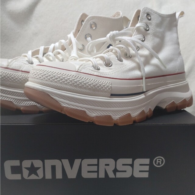 新品未使用☆converse トレックウェーブ/ホワイト