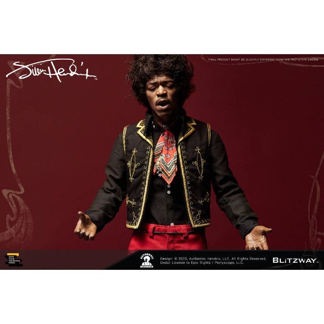 新品未開封 ブリッツウェイ blitzway ジミ・ヘンドリックス Jimi の