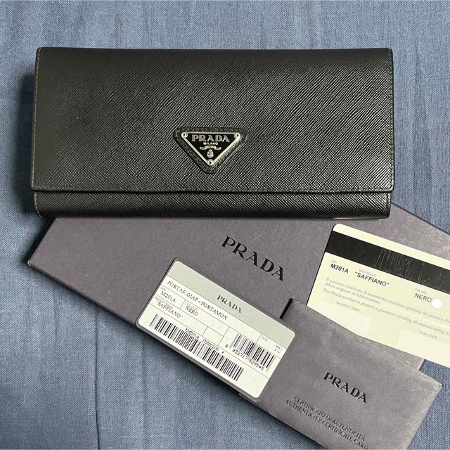 PRADA 長財布 M201A NERO