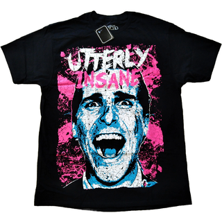 訳あり アメリカン・サイコ Tシャツ XLサイズ 黒 ムービーT
