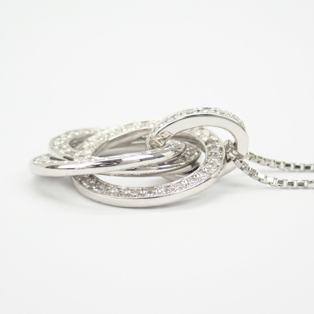 <br>【鑑定会】K18WGルビーダイヤネックレス1.03/D0.21ct/ネックレス/Aランク/59