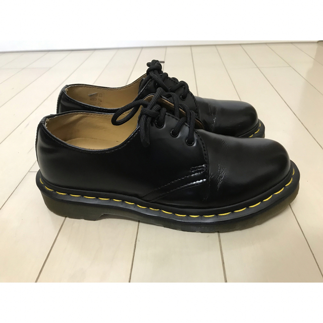 【美品】Dr.Martens ドクターマーチン 3ホールブーツUK4  黒