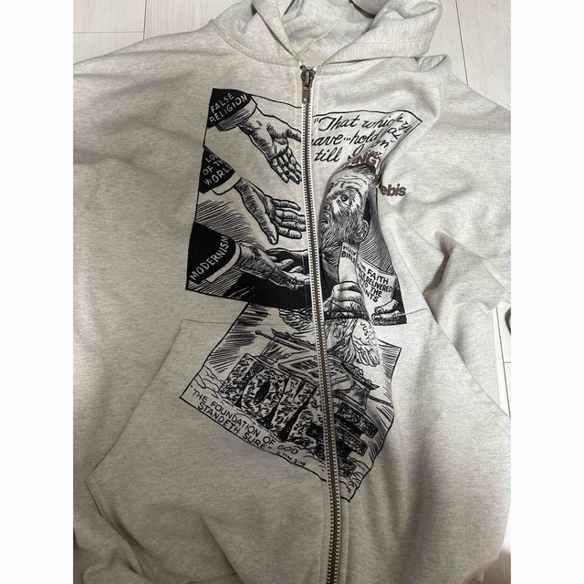 コムドットやまと着　RRR123 AZUSA STREET HOODIE