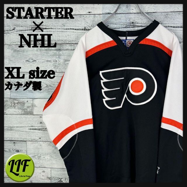 STARTERスターター NHLトロント・メープルリーフスゲームシャツXL